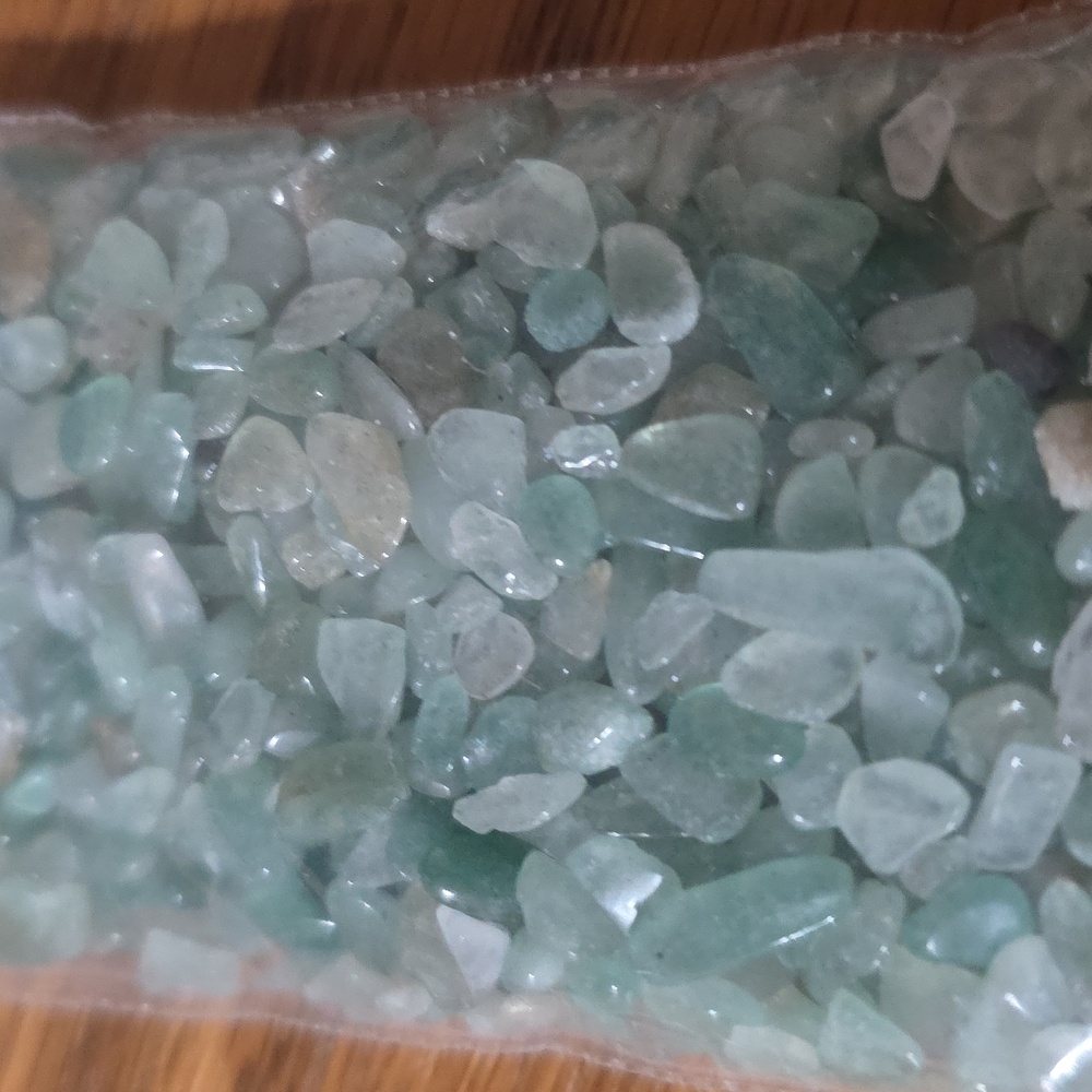 Green Crystal Stones Chips
